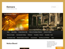 Tablet Screenshot of damsara.org